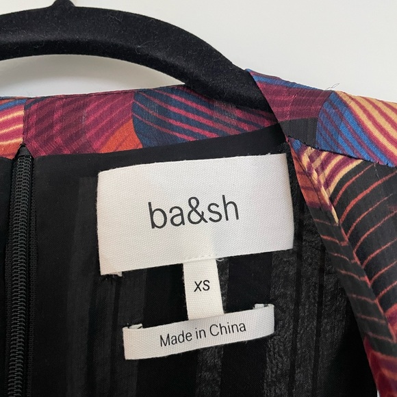 Bash maxi dress with colored pattern. Amazing cut, opened on the rib cage & back - Picture 6 of 9